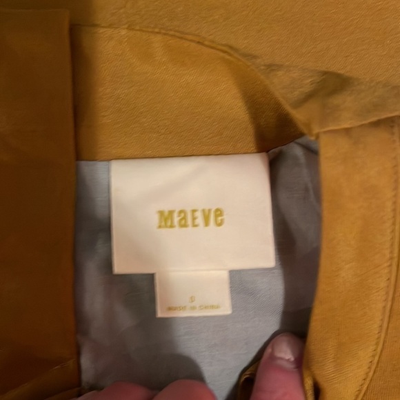 Mauve for Anthropology, silk/wool dress without cutouts. Size 0 - Picture 11 of 13